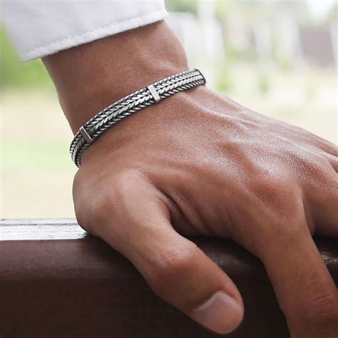 love sterling silver bracelet|love silver bracelets for men.